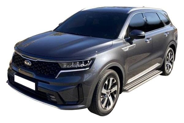 Exceed Black Horse Running Boards Compatible with 2020-2024 Ford Explorer|2020-2022 Lincoln Aviator-EX-F576