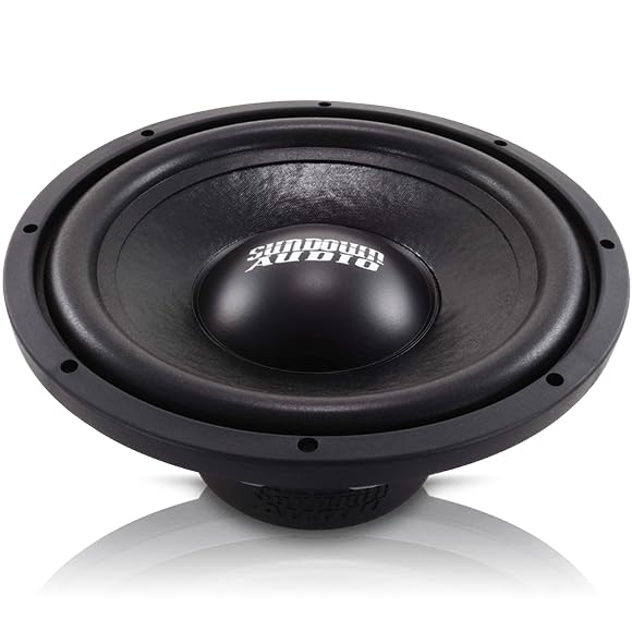 LCS v.2 Sundown Audio 12" Competition Grade Car Subwoofer - 500W RMS / 1000W Peak, Dual 4-ohm Voice Coils, Deep Bass for Ported Enclosures - LCS12v2