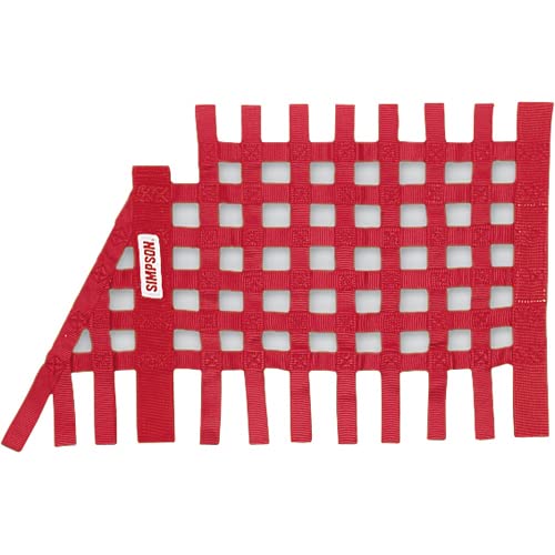 Window Net Simpson Racing 36003BK 24 X 24 Square - SFI 27.1 - Black - Each