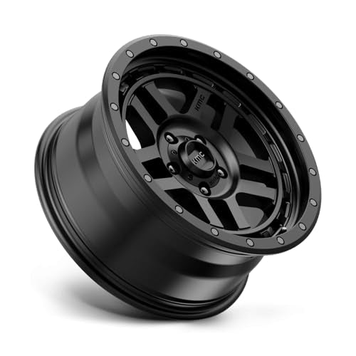RECON KMC Wheels 17X9 5X5.04.53 -12mm SATIN BLACK - KM54079050712N