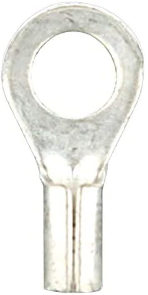 Uninsulated Install Bay Ring Terminal 22-18 Gauge #6 - Package of 100