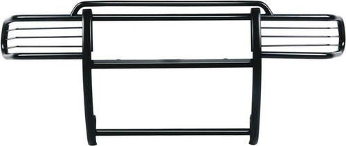 TrailFX Grille Guard Chevrolet Silverado 1500 Fits 2007-2013 Gloss Black Powder Coated 1-Piece Steel with Brush Guard Bolt-On Installation Truck Grille Guard TrailFX 81201