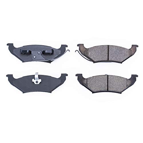 Power Stop Z16 Evolution 16-715 Rear Ceramic Brake Pads For Chrysler Town & Country, Dodge Cara, Dodge Grand Caravan, Plymouth Grand Voya, Plymouth Voyager [Model Specific]