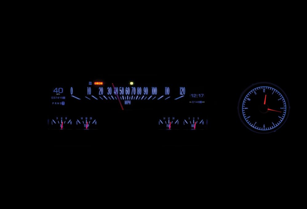 Dakota Digital Retrotech Gauge Instrument System RTX-65C-CAD-X Compatible with Cadillac 1965-66