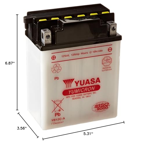YB12C-A Yuasa YUAM222CA Battery