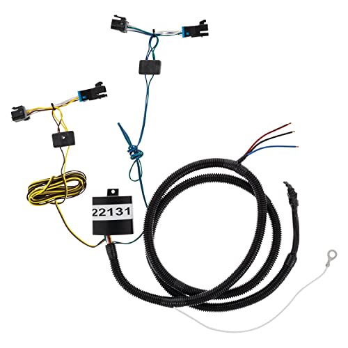 Tekonsha Tow Harness 22131, 7-Way Complete Kit Compatible with Select 2003-2022 GM Express & Savana Vans