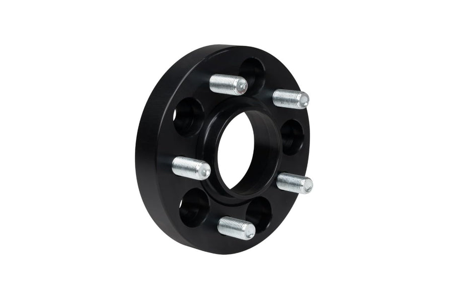 Eibach Wheel Spacer, 20 mm Thick, 5 x 114.3 mm Bolt Pattern, Lug Nuts Included, Aluminum, Black Anodized, Compatible with Tesla Model 3 2017-23 / Tesla Model Y 2020-25, Pair