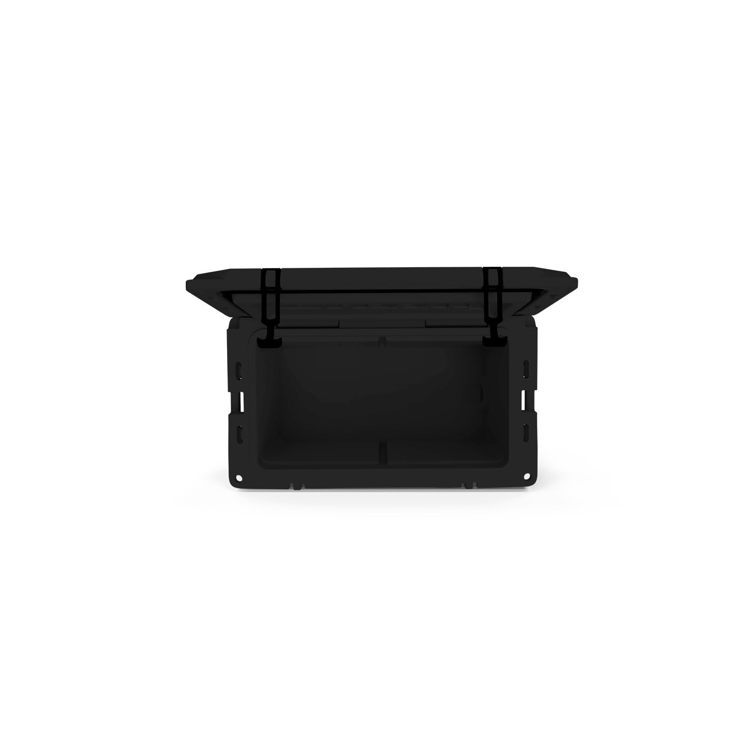 60 Cooler Grizzly | 60 qt Ice Chest Durable Rotomolded Insulated | Made in USA | Warranty for Life | for Beach Boat Camping Fishing Hunting | G60 | Blackout