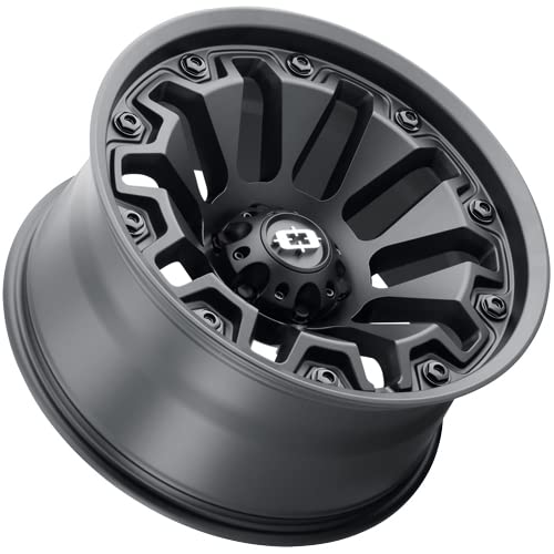 Armor Vision 362 20x10 5x5.5" -25mm Satin Black Wheel Rim 20" Inch