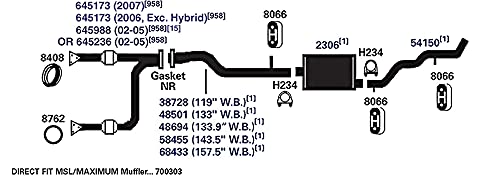 Exhaust Pipe AP Exhaust Products 38728
