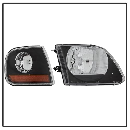 OEM Style Xtune Headlights (HD-JH-FF15097-L-SET-BK) (Akkon)