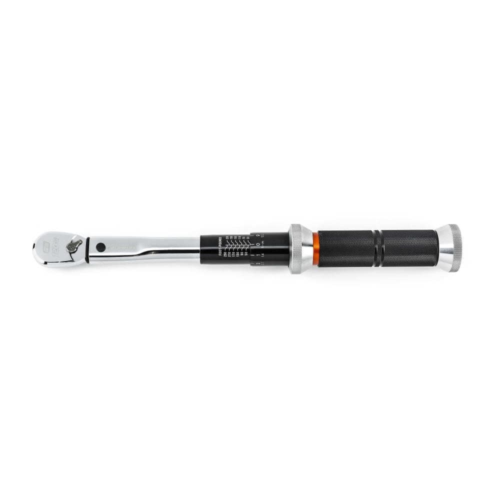 3/8" Drive GEARWRENCH 120XP Micrometer Torque Wrench 30-250 in/lbs. - 85174