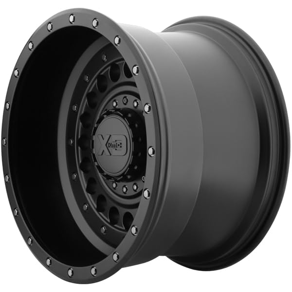 Xd136 Wheels Panzer Satin Black Wheel with Alloy Steel (17 x 9. inches /6 x 106 mm, -12 mm Offset)