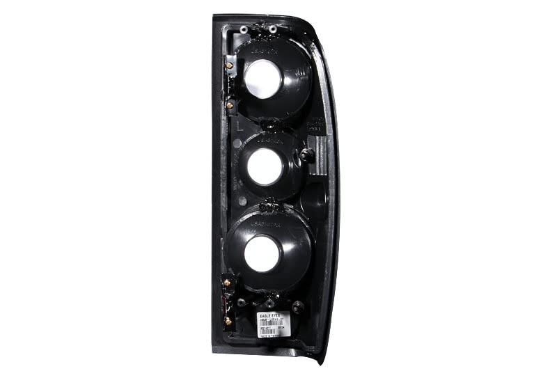 Black Euro Tail Light Set-Clear Lens ANZO USA 211115
