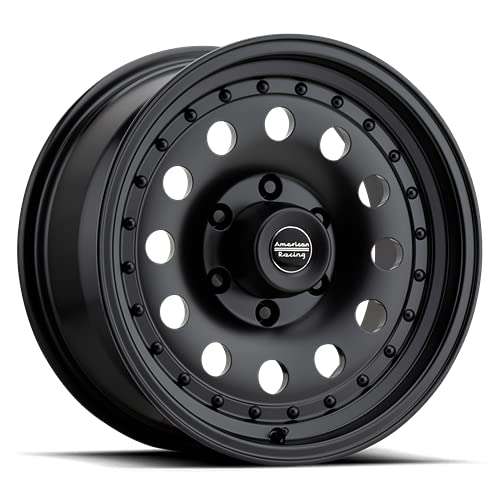 AR62 OUTLAW II American Racing 18X8 5X5.0 4.5 0mm SATIN BLACK - AR628873B