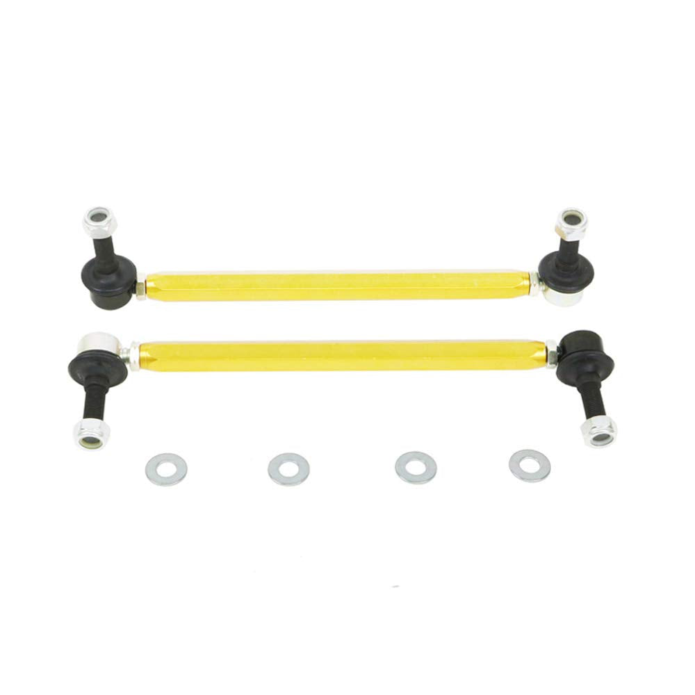 KLC140-115 Whiteline Adjustable Swaybar Link Assy HD (110-135mm); 10mm ball stud