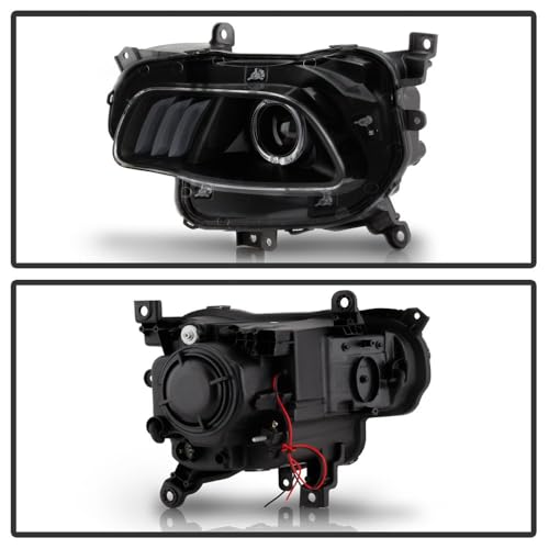 Akkon - Projector Headlights (PRO-JH-JC14-LB-BK) Xtune