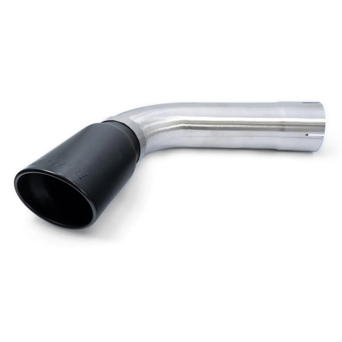 117020100-304 PPE SS Straight Cut Clamp-On Polished Exhaust Tip With Tailpipe Section