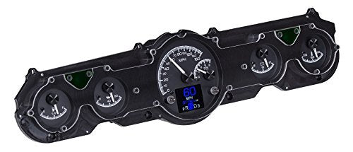 Dakota Digital Customizable 65 66 Ford Mustang Gauges Kit Black HDX-65F-MUS-K