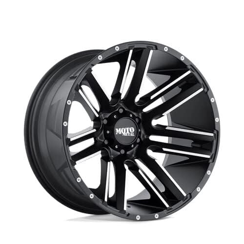 20X9 Moto Metal 8X180 5.71 18mm SATIN BLACK MACHINED - MO97829088518