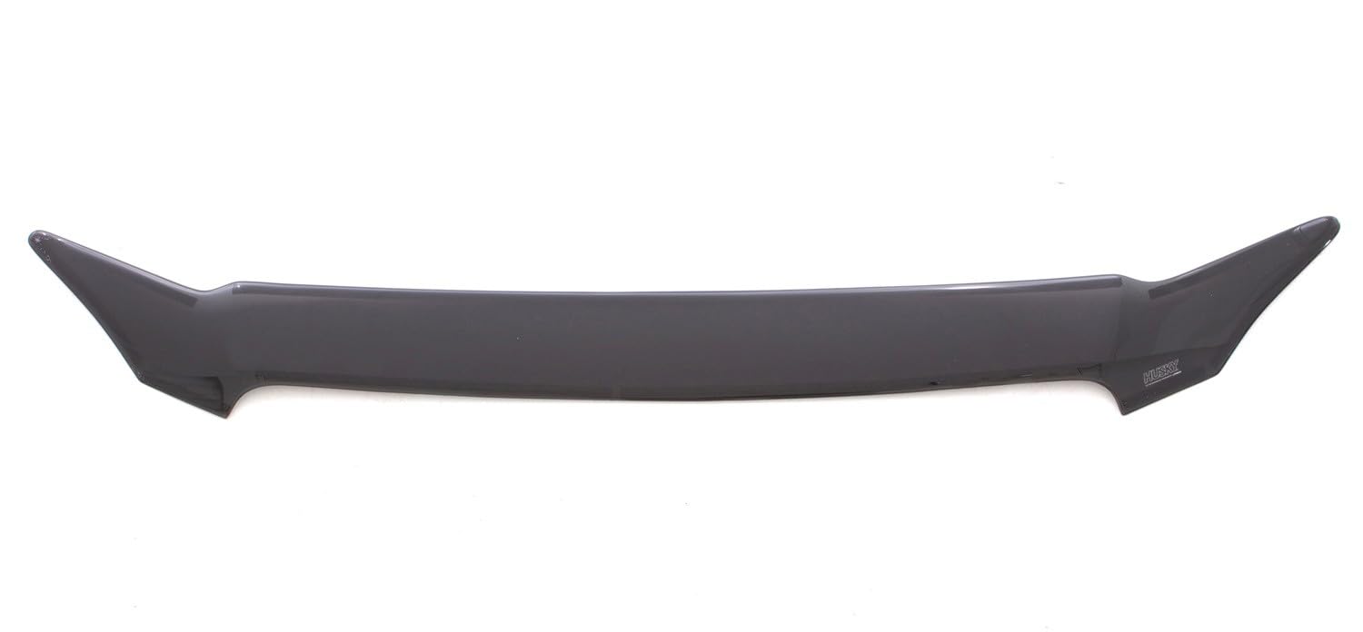 Aeroskin Hood Protector Husky Liners | Fits 2003-2008 Toyota Corolla | Low Profile Deflector/Bug Shield - 1 pc., Smoke | 2840039