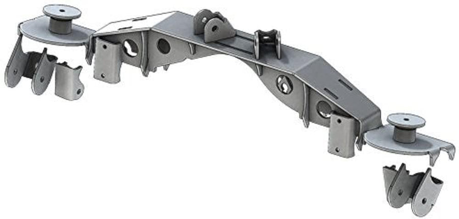 JK2TJ Artec Industries TJ4424-GNKQ Triangulated Swap Kit with Truss 2.63" / OEM, 1 Pack