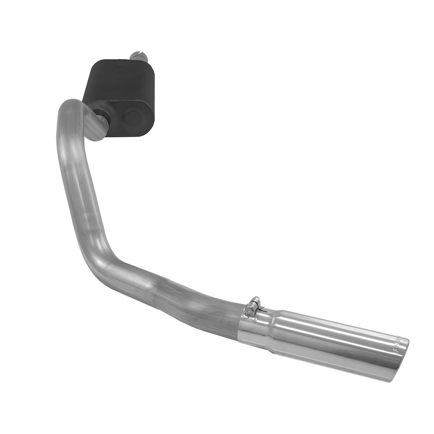 Flowmaster Force II 17422 Cat-Back Exhaust Kit 3 Inch Aluminized Steel 3.5 Inch Polished 304 Stainless Steel Tip Compatible with 2005-2007 Ford F-250 F-350 V8 or V10
