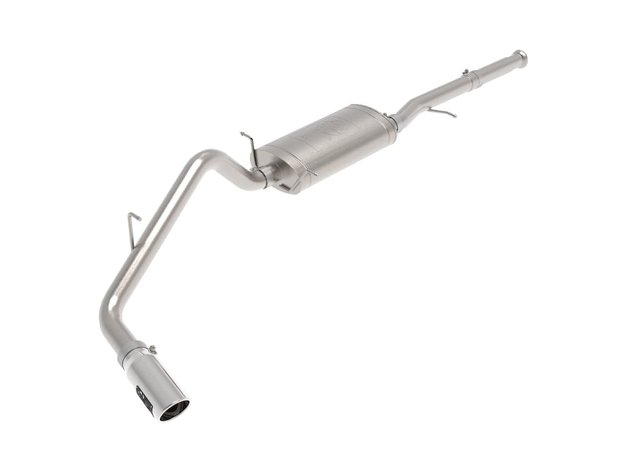 Apollo GT Series aFe POWER 49-44136-P 3" Cat-Back Exhaust System, Polished Tip, 409 Stainless Steel, fits GM Trucks