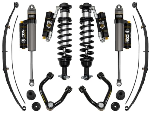 0-3.5" Lift, ICON Stage 8 Susp System, Tubular UCA Al Knuckle Ford Ranger 19-21