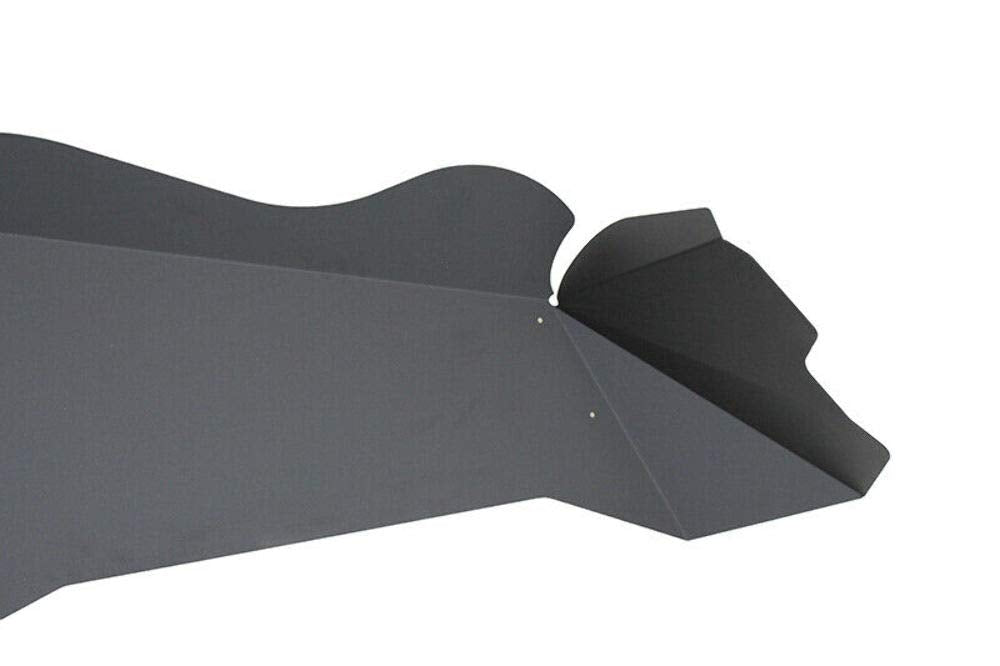 Jeep Rear Inner Fenders FISHBONE Offroad 07-18 Wrangler JK Aluminum Black Powercoat FB33007R