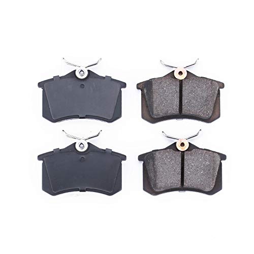 Power Stop Z16 16-340A Rear Ceramic Brake Pads For Audi A4, Audi A6, Audi A6 Quattro, Audi Allroad Quat, Audi S6, Audi TT, Audi TT Quattro, VW Corrado, VW Golf, VW Passat [Model Specific]