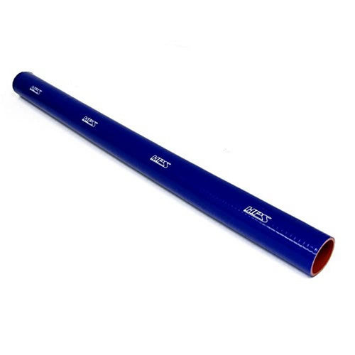 High Temperature HPS HTST-3F-550-BLUE 6-Ply Reinforced Silicone Coolant Tube Hose, 15 psi Maximum Pressure, 3' Length, 5-1/2" ID, Blue