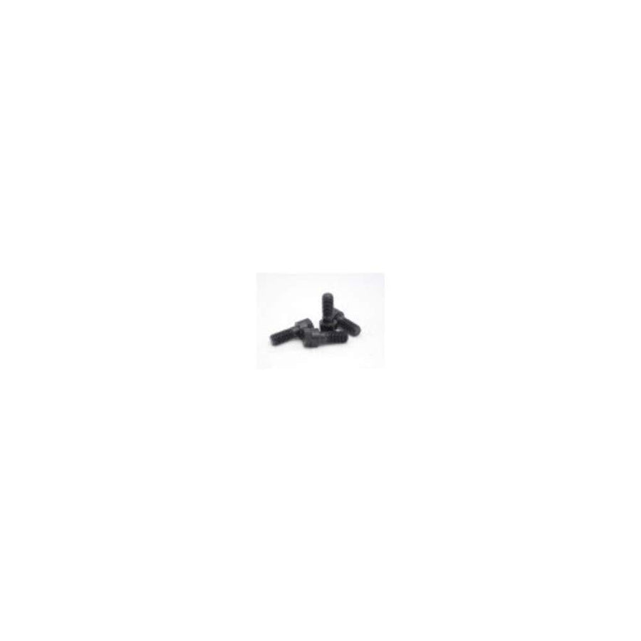 Black McLeod Racing Bolt (Kit 6 3/8-16 X 1.000in Chromolly - Black Oxide 9/16 Hex Head), 1 Pack
