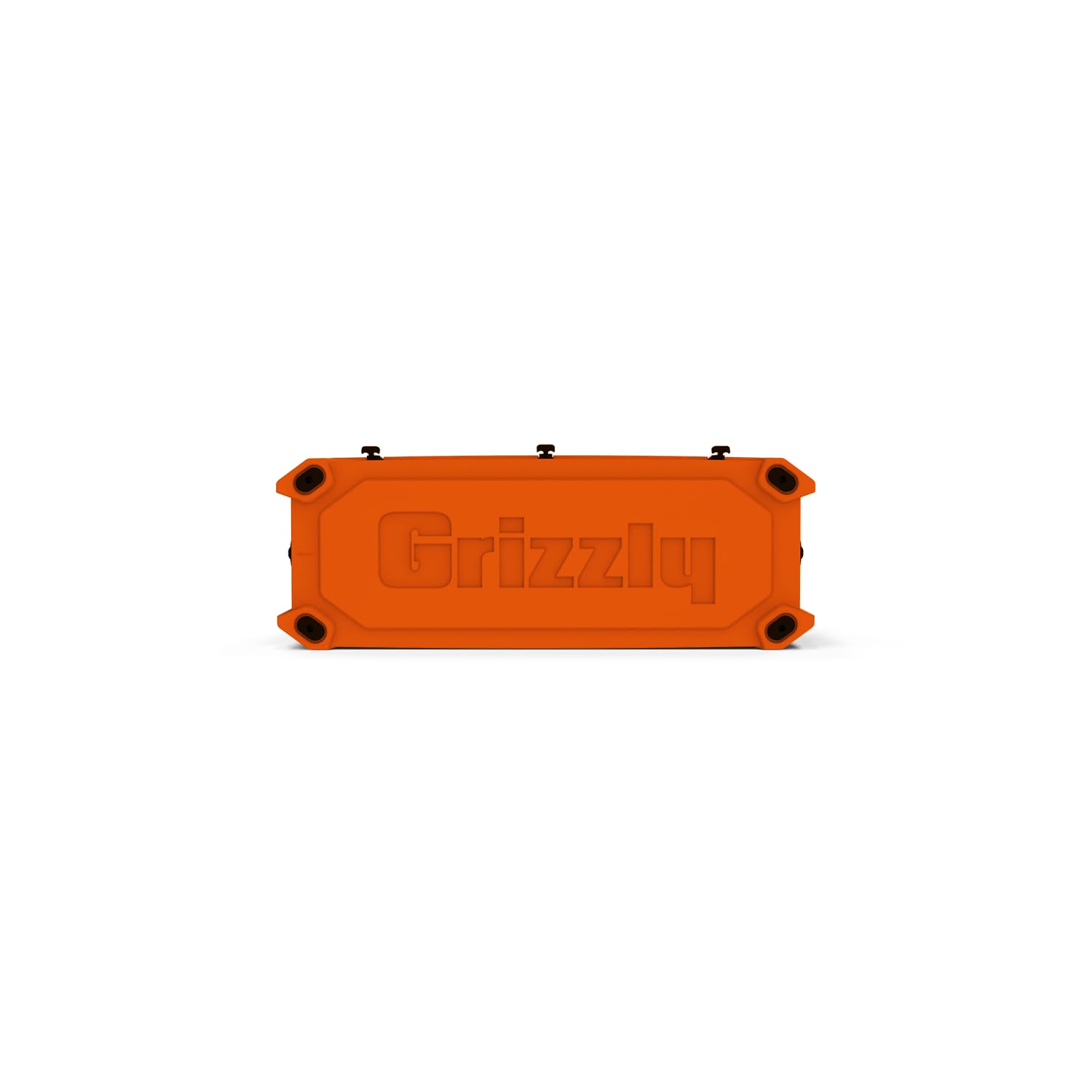 165 Cooler Grizzly | 165 qt Ice Chest Durable Rotomolded Insulated | Made in USA | Warranty for Life | for Beach Boat Camping Fishing Hunting | G165 | Orange
