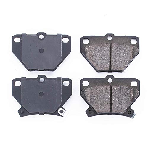 Power Stop Z16 16-823 Evolution Rear Ceramic Brake Pads For Pontiac Vibe 2003-2006, Toyota Celica 2000-2005, Toyota Corolla 2005-2006, Toyota Matrix 2003-2007 [Model Specific]