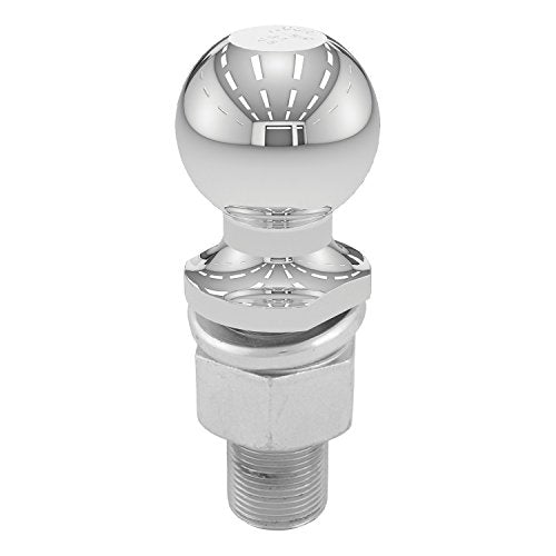 CURT 40076 Trailer Hitch Ball Chrome, 6,000 lbs, 2-5/16-Inch Diameter, 1-1/4 x 3-Inch Shank