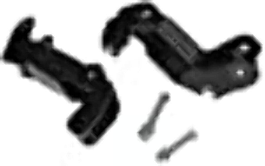 JKS Manufacturing Control Arm Correction Bracket Kit JKS6201 Fits Jeep Wrangler,Black