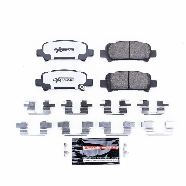 Power Stop Z26-770 New Formulation Extreme Performance Brake Pad For Subaru Baja, Subaru Forester, Subaru Impreza, Subaru Legacy, Subaru Outback [Model Specific]