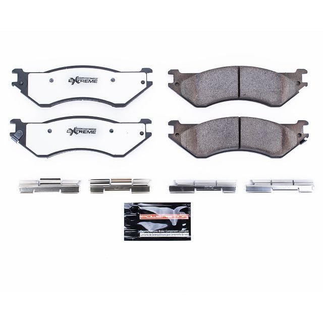 Power Stop Z36-702A Z36 Rear Truck and Tow Brake Pads For Dodge Ram 2500 2001-2008, Dodge Ram 3500 2001-2008 [Model Specific]