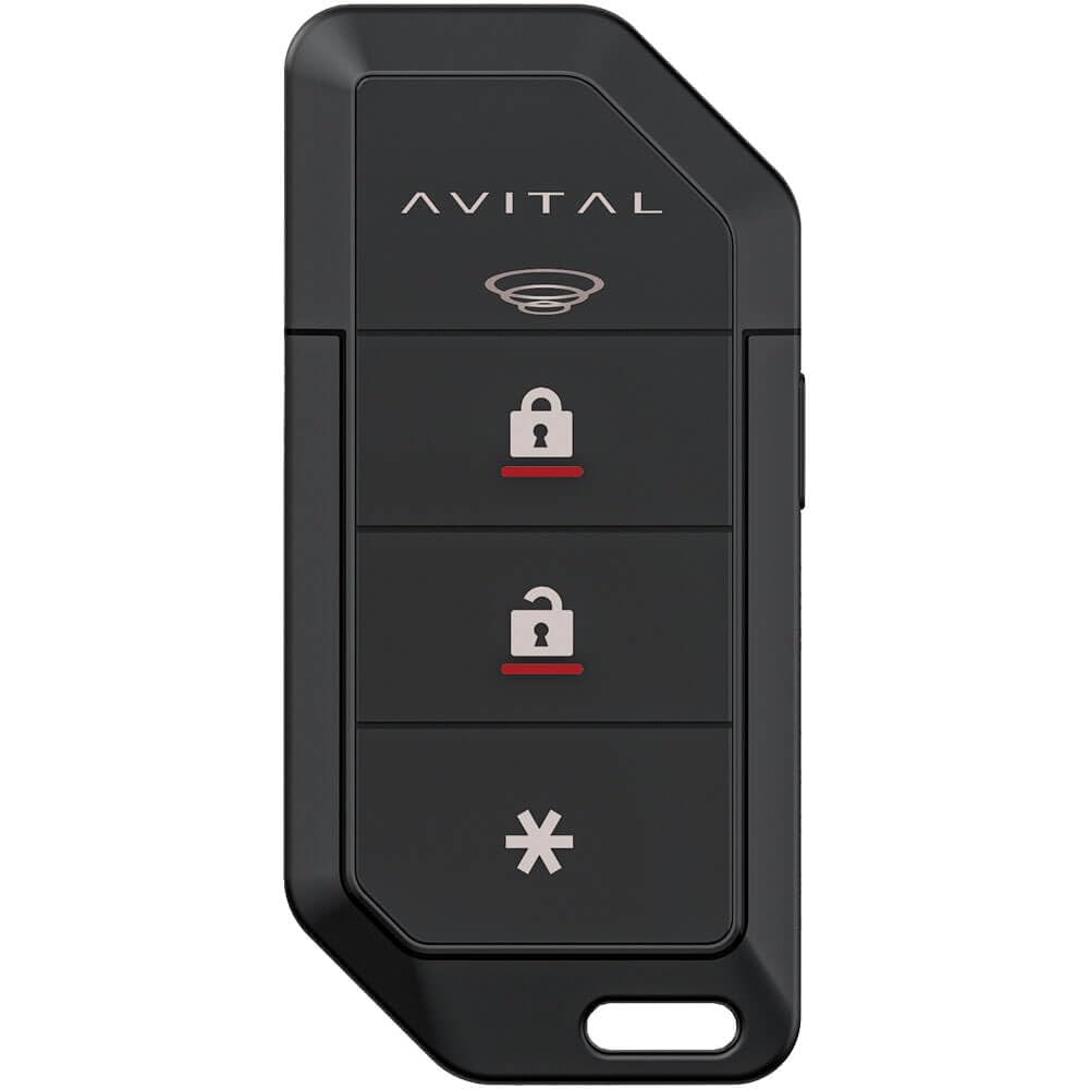 1-Way Avital 3103LX Security System with Keyless Entry/Flashing Parking Lights