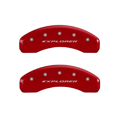 Red MGP Caliper Covers 10215SXPLRD Caliper Cover