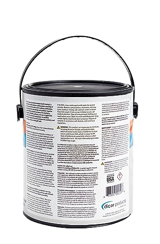 1 Gallon Dicor RP-CRC-1 EPDM Rubber Roof Acrylic Coating Part - White