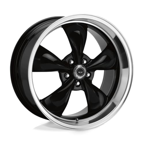 AR105 TORQ THRUST M American Racing 17X8 5X5.0 4.5 0mm GLOSS BLACK MACHINED LIP - AR105M7873B