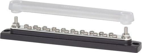 Blue Sea 2312 Systems Blue Sea, 150 Ampere Common Busbar 20 X 8-32 Screw Terminal with Cover