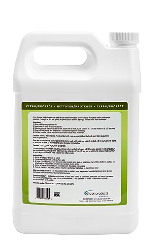 Dicor Deep Cleaning RP-RC-1GL Rubber RV Roof Cleanser Spray Refill - White, 1 Gallon