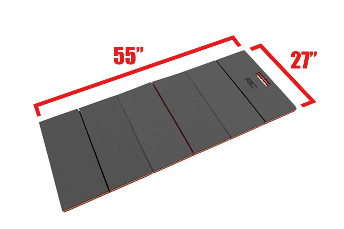 1-1/4" Thick Rough Country Anti-Fatigue Utility Mat | 6-Fold - 99023,Black