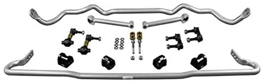 Whiteline Front (26mm) and Rear (22mm) Swaybar Kit; fits Subaru WRX 15-18 BSK017