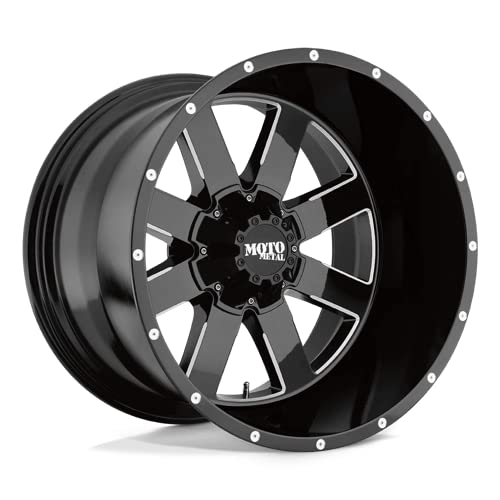 Moto Metal 20X10 MO962 G-BLK MILL -24MM - MO96221063324NUS
