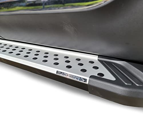 Vortex Black Horse Running Boards Aluminum Compatible with 2024-2024 Kia Sorento-VO-K770
