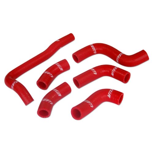 Mishimoto Dirt Bike MMDBH-KTM2-03RD Silicone Hose Fits KTM 450EXC 525EXC 2003 Red